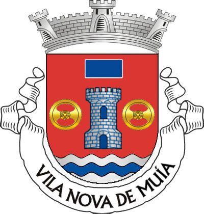 Vila Nova de Muía - Brasão de Vila Nova de Muía / Coat of arms (crest) of Vila Nova de Muía