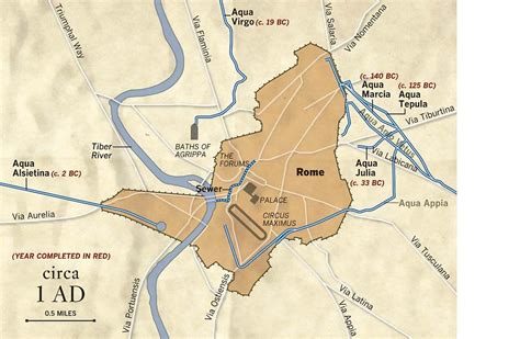 Interactive graphic: The aqueducts of Rome - Data Desk - Los Angeles ...