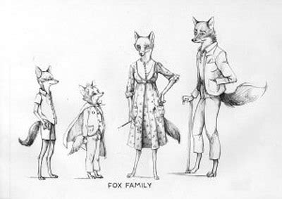 Living Lines Library: Fantastic Mr. Fox (2009) - Concept Art