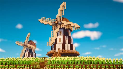 Top 10 Minecraft Windmill House Ideas For Your Farm - TBM | TheBestMods