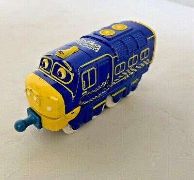 Chuggington Brewster Variant Checkered Flag Racing Engine Diecast Train ...