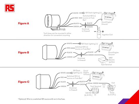 Tachometer Installation Diagram