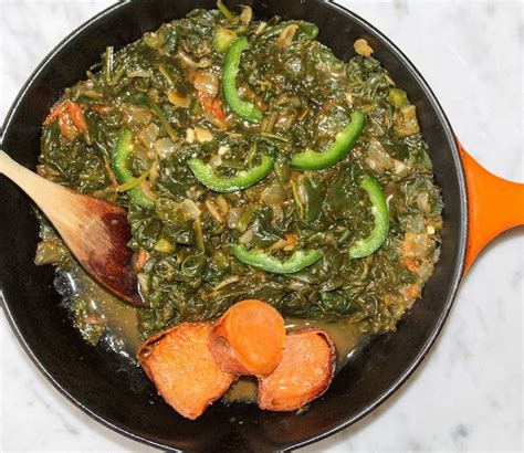 Callaloo, Jamaican greens - Recipes - Sur Le Plat | Recipe | Greens recipe, Jamaican callaloo ...