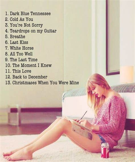 her saddest songs / TS (for me) | Taylor swift songs, Taylor swift lyrics, Taylor swift fan