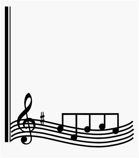 Music Border Png - Music Notes Border Clip Art, Transparent Png , Transparent Png Image - PNGitem