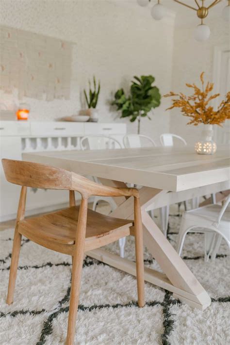 Modern Farmhouse Table DIY - A Beautiful Mess