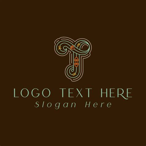 Elegant Outline Letter J Logo | BrandCrowd Logo Maker