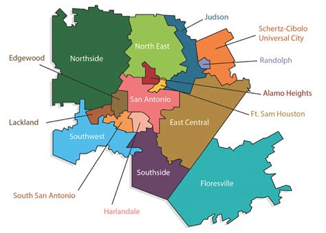 San Antonio Zip Code Map Free - downdfiles