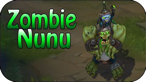 ZOMBIE NUNU - Skin Spotlight - Skin Vergleich - YouTube