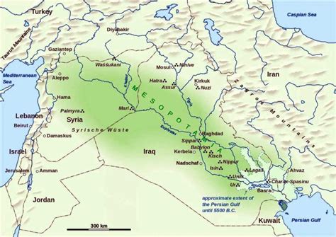 Map-Mesopotamian-Civilization | Mesopotamia, Ancient mesopotamia, Ancient mesopotamia map