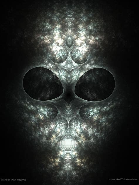 Alien Skull by psion005 on DeviantArt