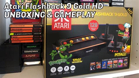 AtGames ATARI FLASHBACK 9 GOLD HD, Unboxing & Gameplay, Review - Emceemur - YouTube