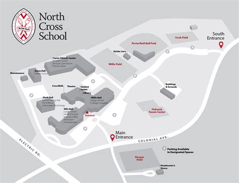 Campus Map - North Cross School