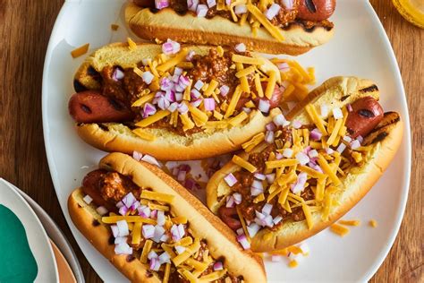 The Absolute Best Chili Dogs for Your Backyard BBQ | Recipe | Hot dog ...