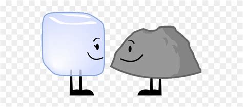 Bfdi Fanart Picture Of A Shipping Between Icy And Rocky - Bfdi Fanart ...