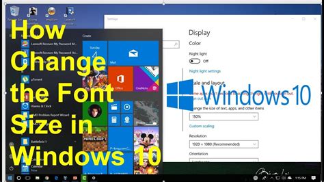 How to change default font windows 10 - tuneskda