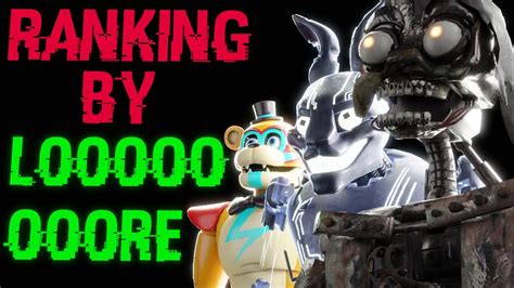 I ranked FNAF characters by LORE IMPORTANCE - YouTube