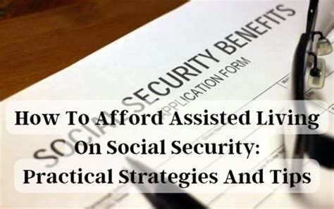 How To Afford Assisted Living On Social Security: Practical Strategies ...