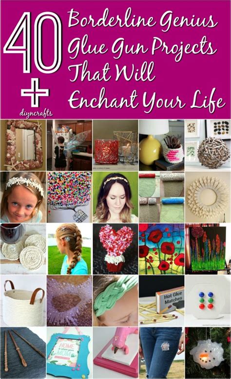 40 Borderline Genius Glue Gun Projects That Will Enchant Your Life - DIY & Crafts