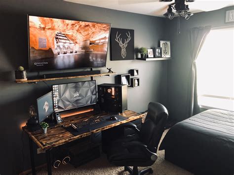 10+ Gaming Setup In Bedroom – HOMYRACKS