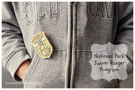 Junior Ranger Badges Earned - Currently Wandering