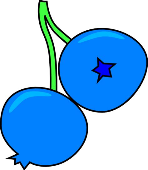 Blueberry Clip Art at Clker.com - vector clip art online, royalty free ...