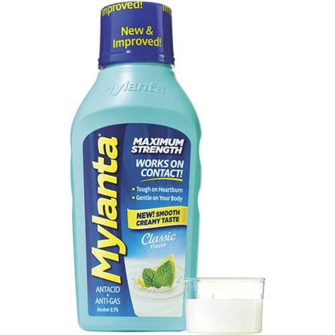 Mylanta Antacid + Anti-Gas Classic - Walmart.com - Walmart.com