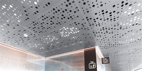 Perforated Ceiling - Perforated Acoustic Artistic Aluminum Ceiling ...