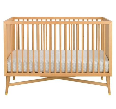 DwellStudio Mid-Century Natural Crib & Reviews | Wayfair Modern Baby Cribs, Modern Crib Bedding ...