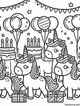 Newest Unicorn Birthday Coloring Pages Free Printable sketch template