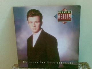 Rick Astley LP | Found this at a garage sale for $2. Just ne… | Flickr