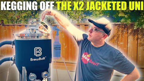 Kegging Beer From the NEW BrewBuilt X2 Uni Jacketed Conical | MoreBeer! - YouTube