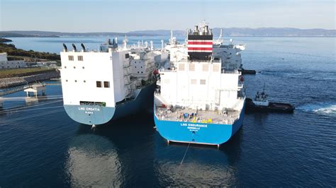 LNG carrier ‘LNG Endurance’ has arrived at the Terminal - LNG Hrvatska