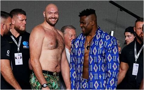 Tyson Fury vs. Francis Ngannou weigh-in: Tyson Fury vs. Francis Ngannou ...