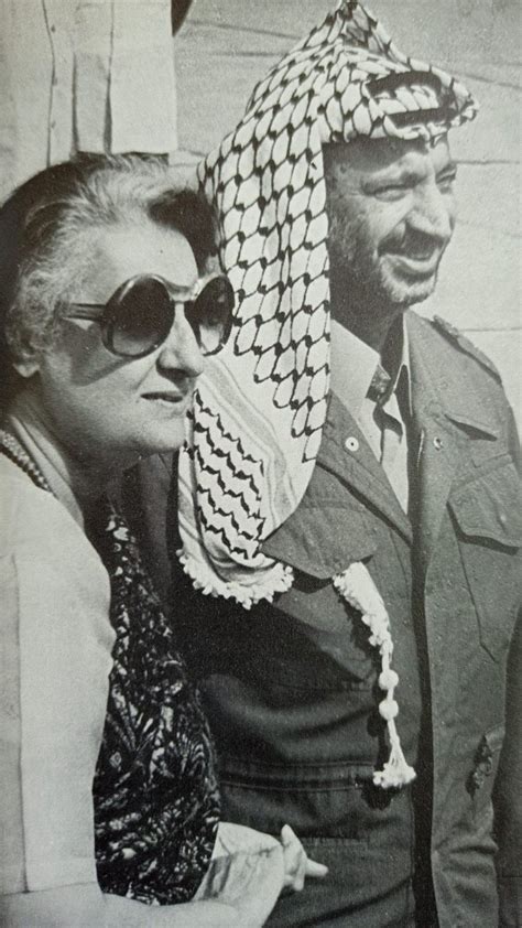 Revisiting Indira Gandhi - Yasser Arafatʼs relation