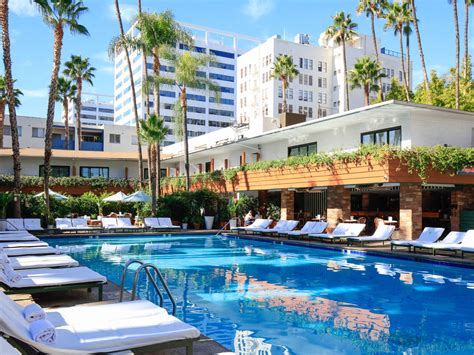 The Hottest Hotel Pools in Los Angeles | Discover Los Angeles