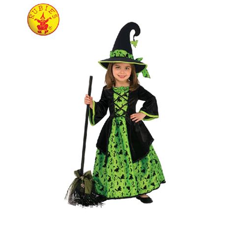 Green Witch Child Costume