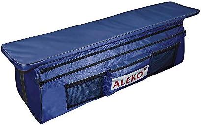 ALEKO BSB380BV2 Waterproof Inflatable Boat Seat Cushion with Under Seat Bag and Pockets 38 x 9 ...