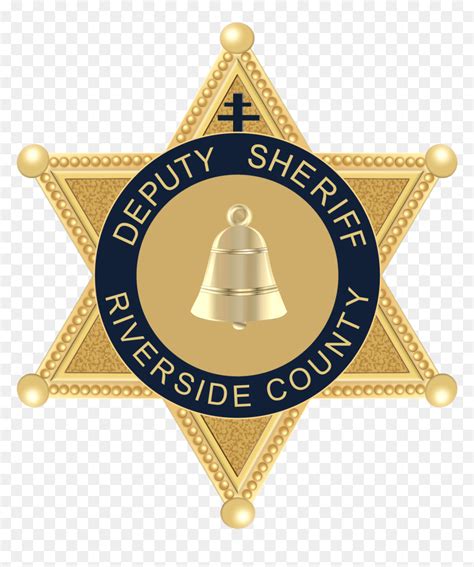 Sheriff Badge Png - Riverside County Sheriff Badge, Transparent Png - vhv