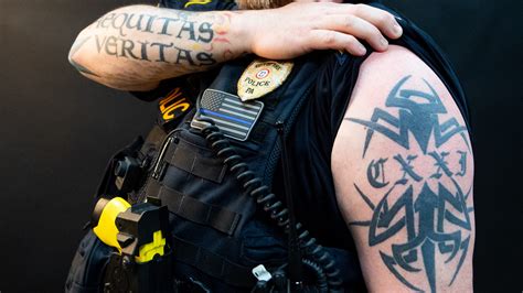 Police tattoos: Ink helps officers connect with community they serve