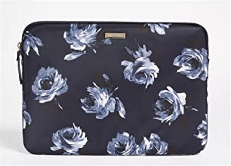 Kate Spade New York Laptop Sleeve Case Floral Night Rose New With Tags ...