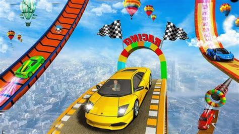 Mega Ramp Car Stunts Racing Impossible level 18 Gameplay #carracing #cargames - YouTube