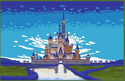 I made a replica of the Disney Castle in Minecraft :D : r/disney