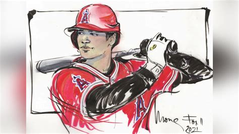 Enjoy Shohei Ohtani’s historic MLB season with the Angels with new sketch | FOX 11 Los Angeles