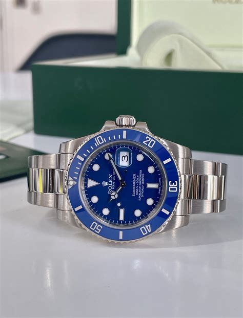 ROLEX SUBMARINER WHITE GOLD MODEL 116619LB - Carr Watches