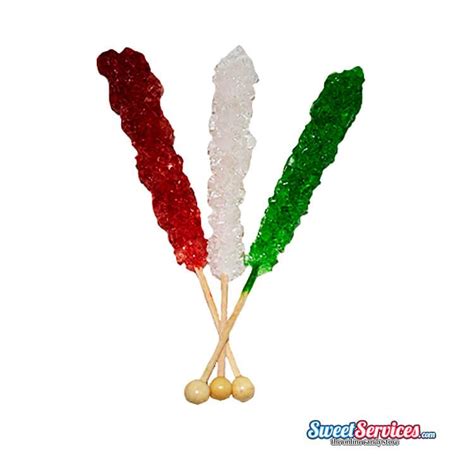 Christmas Candy Rock Candy Sticks | Christmas Candy | SweetServices.com