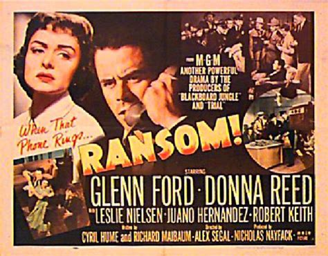 Ransom! Original 1956 U.S. Half Sheet Movie Poster - Posteritati Movie Poster Gallery