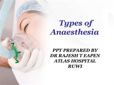 Anesthesia Block Types