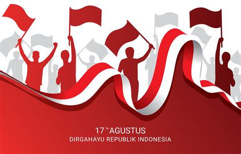 Indonesia Independence Day Vector Art, Icons, and Graphics for Free ...