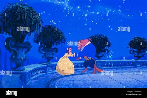 BEAUTY AND THE BEAST 1991 Walt Disney Productions animation Stock Photo - Alamy